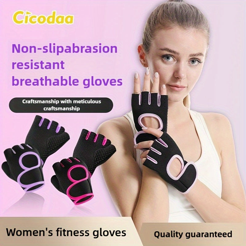 4pcs Fitness Gloves, Weightlifting Fingerless Gloves, Lightweight Breathable Gym Gloves, 2 Pairs Training Weightlifting Sports Gloves, Breathable Half-Finger, Universal for Yoga & Equipment Training, Anti-Blister + Anti-Slip Breathable Half-Finger,