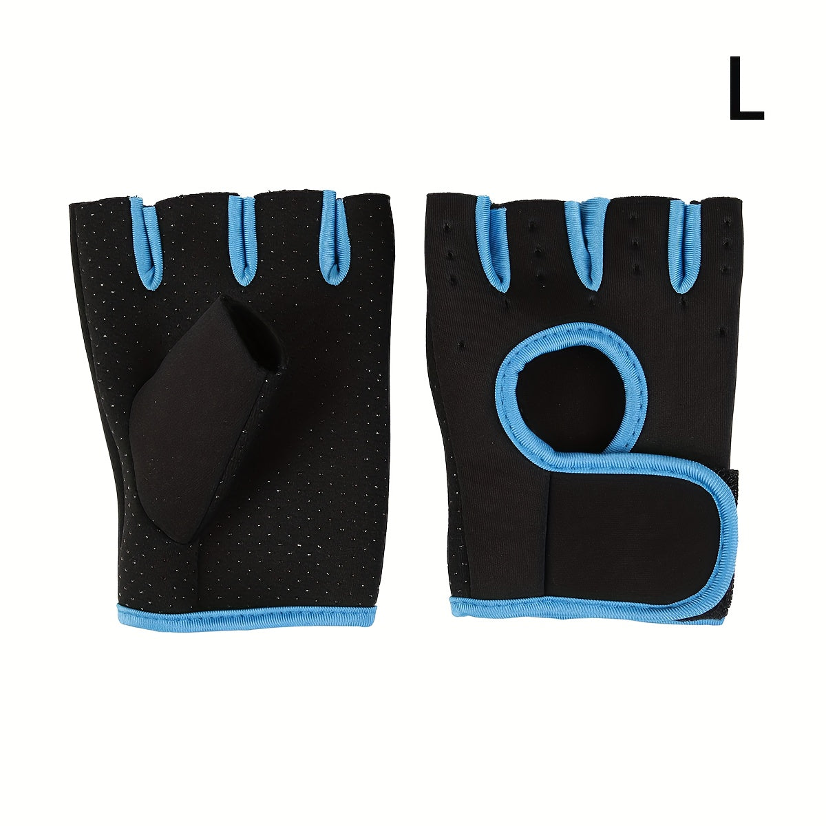 LINGPENG Half-Finger Fitness Gloves, Training Sports Gloves, Unisex Cycling Gloves
